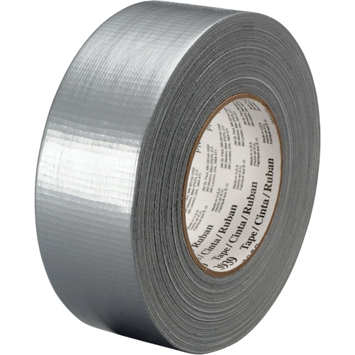 3939 Duct Tape, 9 mils, Silver, 25.4 mm (1") x 55 m (180') Fastek