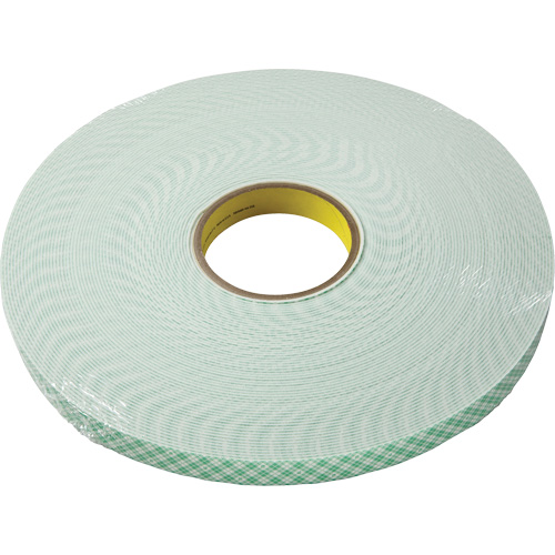 Ruban double face en mousse d'ur&eacute;thane, 33 m (108') lo x 9,5 mm (3/8") la, 60 mils, Ur&eacute;thane Fastek