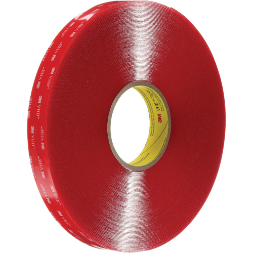 Ruban VHB, 33 m (108') lo x 12 mm (1/2") la, 40 mils, Acrylique Fastek