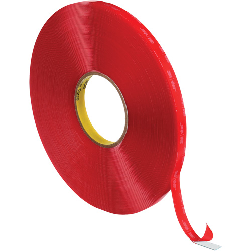 Ruban VHB, 33 m (108') lo x 12 mm (1/2") la, 40 mils, Acrylique Fastek