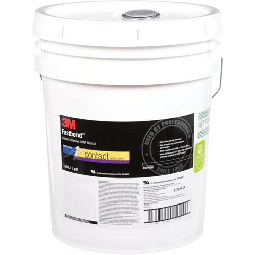Contact Adhesive, Drum, 5 gal. Fastek