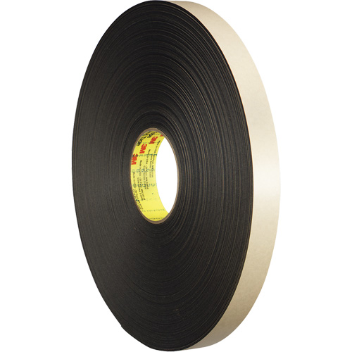 Ruban double face en mousse, 66 m (216') lo x 12,7 mm (1/2") la, 31 mils, Poly&eacute;thyl&egrave;ne Fastek