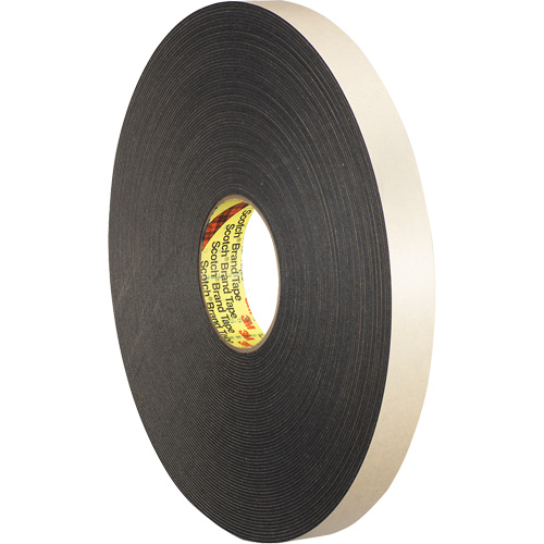 Double-Coated Foam Tape, 33 m (108') L x 18 mm (3/4") W, 62 mils, Polyethylene Fastek