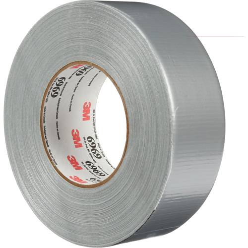 Ruban pour conduits extra robuste 6969, 10,7 mils, Argent, 48 mm (2") x 55 m (180') Fastek