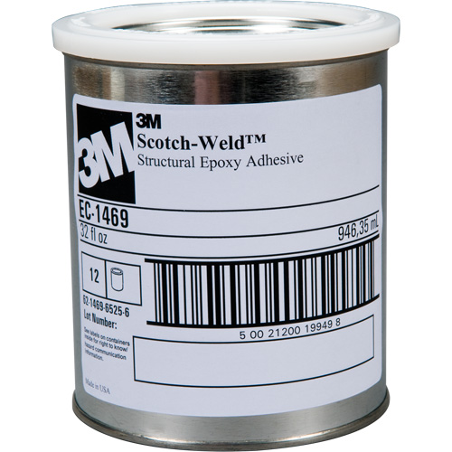 Adh&eacute;sif Scotch-Weld, 0,94 L, Seau, Un composant, Blanc cass&eacute; Fastek