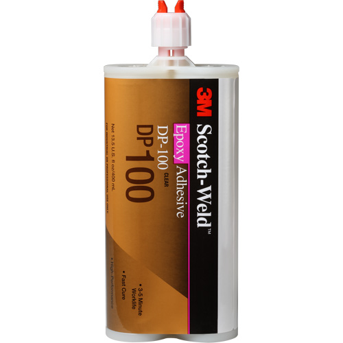 Scotch-Weld Adhesive, 400 ml, Cartridge, Two-Part, Clear Fastek