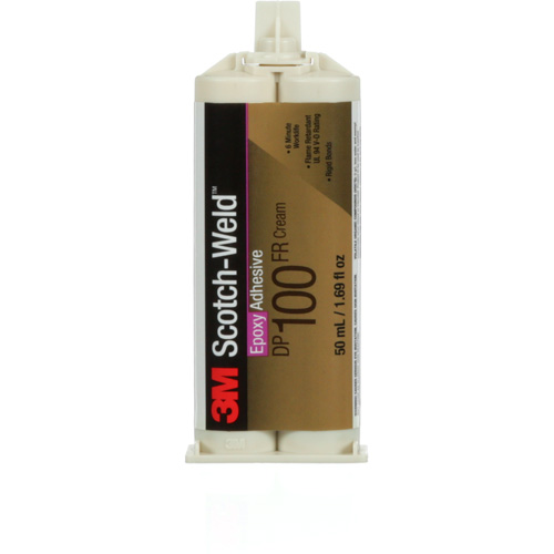 Scotch-Weld Adhesive, 1.7 fl. oz., Cartridge, Two-Part, Off-White Fastek