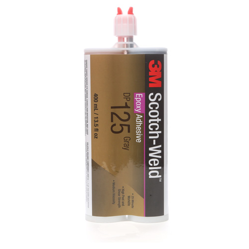 Scotch-Weld Adhesive, 400 ml, Cartridge, Two-Part, Grey Fastek