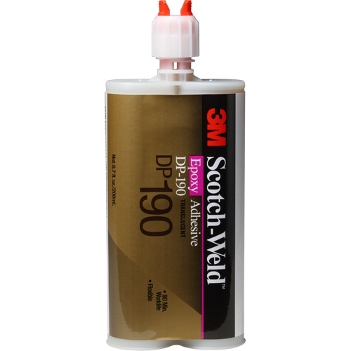 Scotch-Weld Adhesive, 200 ml, Cartridge, Two-Part, Translucent Fastek