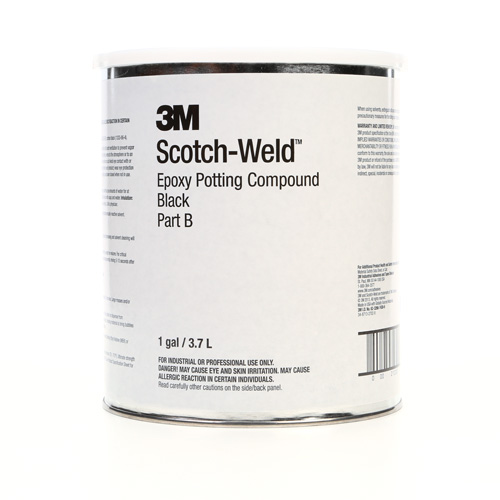 Scotch-Weld Potting Compound, 1 gal., Pail, Two-Part, Black Fastek