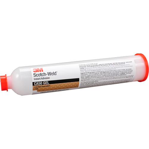 Scotch-Weld Instant Adhesive CA50 Gel, Clear, Tube, 200 g Fastek