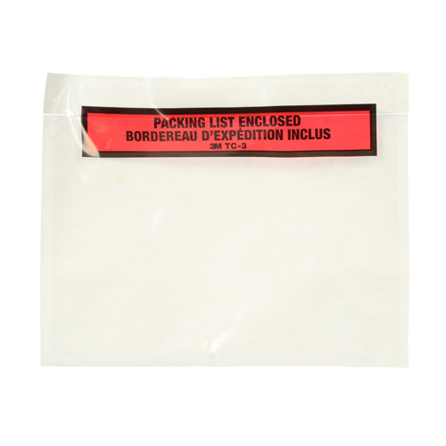 Packing List Envelope, 7" L x 5" W, Endloading Style Fastek