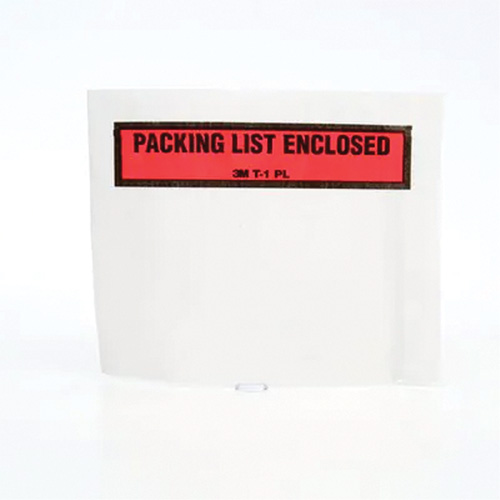 Packing List Envelope, 5-1/2" L x 4-1/2" W, Endloading Style Fastek