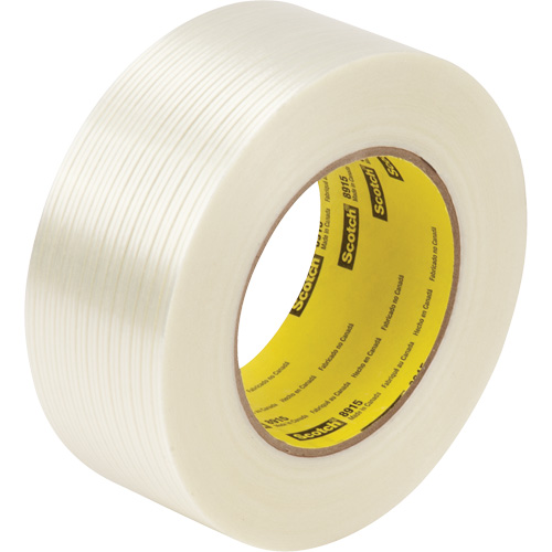 Ruban renforc&eacute; de filaments Scotch, &eacute;paisseur 6 mils, 12 mm (1/2") x 55 m (180')  Fastek