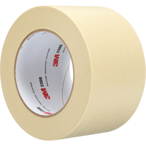 2308 Masking Tape, 72 mm (3") x 55 m (180'), Tan Fastek