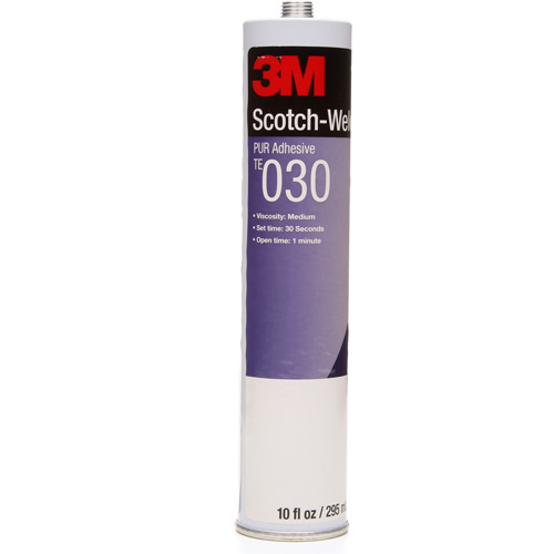 Scotch-Weld PUR Adhesive, 10 oz., Cartridge, Clear Fastek