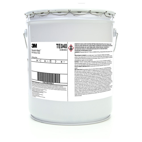 Scotch-Weld PUR Adhesive, 5 gal, Pail, Clear Fastek