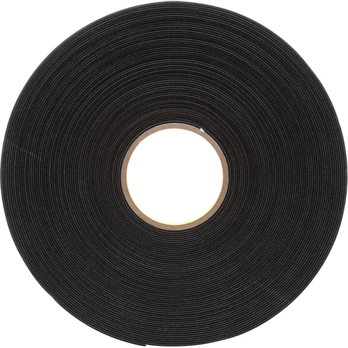 Ruban de mousse en vinyle 4516, 25,4 mm (1") la x 32,9 m (108') lo, 62 mils, Noir Fastek