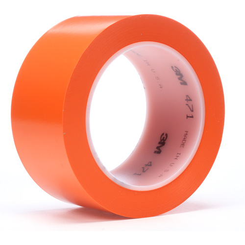 Ruban en vinyle 471, 19 mm (3/4") la x 32,9 m (108') lo, 5,2 mils, Orange Fastek
