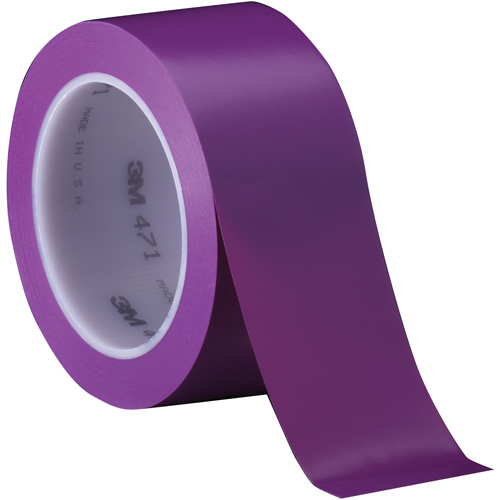 Ruban en vinyle 471, 50,8 mm (2") la x 32,9 m (108') lo, 5,2 mils, Mauve Fastek