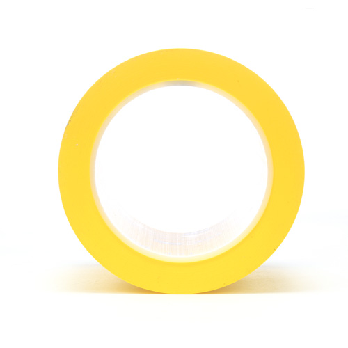 471 Vinyl Tape, 102 mm (4") W x 32.9 m (108') L, 5.2 mils, Yellow Fastek