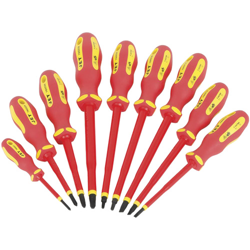JISD-9S VDE Insulated Screwdriver Set, 9 Pcs. Fastek