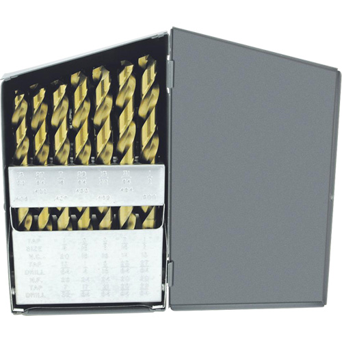 GF29CB Jet-Kut&reg; Super Premium Drill Bit Set, 29 Pieces, Cobalt Fastek