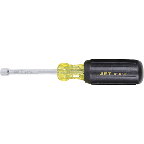 JKND-14 Nut Driver, 1/4" Drive, 3" L, Non Magnetic Fastek