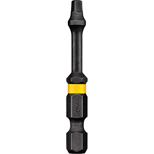 FlexTorq Impact-Ready Drill Bit, Square, #2 Tip, 1/4" Drive Size, 2" Length Fastek