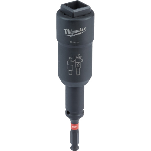 Shockwave Lineman's 3-in-1 Distribution Utility Socket, Click, 1/2" Square Drive Fastek