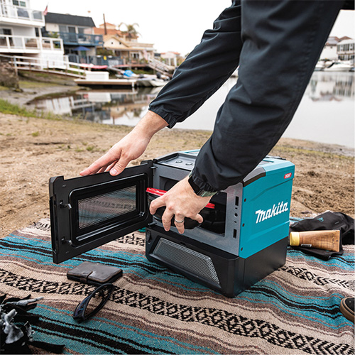 40V Max XGT Cordless Microwave Oven (Tool Only), 350 W/500 W, Black/Blue Fastek