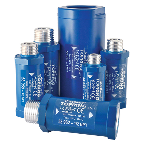 Soupapes de s&eacute;curit&eacute; anti-coups de fouet Fastek