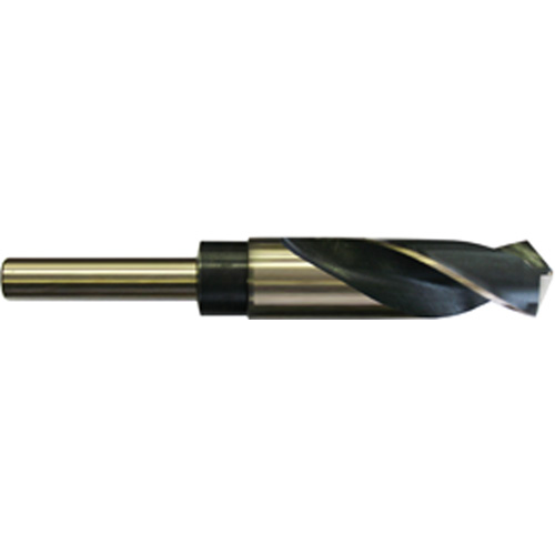 Reduced Shank Prentice Drill Bit, 33/64", Cobalt, 3" Flute Fastek