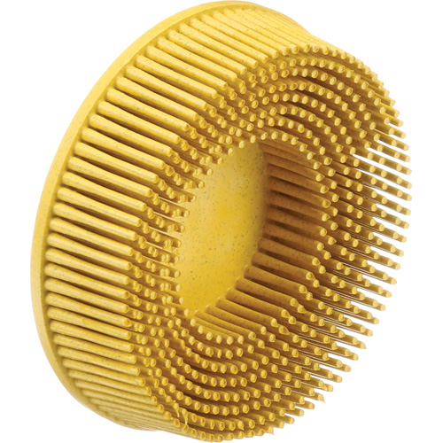 Scotch-Brite Roloc Bristle Discs, 80 Grit, 3" Dia. Fastek