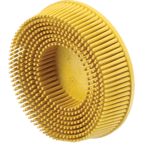 Scotch-Brite Roloc Bristle Discs, 80 Grit, 3" Dia. Fastek