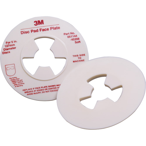 Plaque de recouvrement pour tampons pour disques 3M Fastek