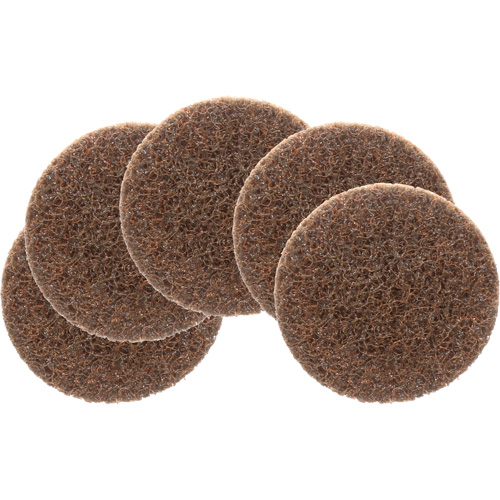 Scotch-Brite Roloc Surface Conditioning Disc, 2" Dia., Coarse Grit, Aluminum Oxide Fastek
