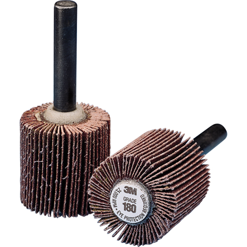 Meule &agrave; lamelles &agrave; usage g&eacute;n&eacute;ral, Oxyde d'aluminium, Grain 60, 1" x 1" x 1/4" Fastek