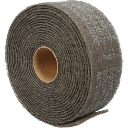 Ruban de nettoyage et de finition Scotch-Brite, Tr&egrave;s fin, 4" la x 30' lo Fastek