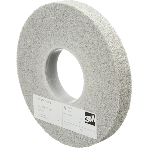 Scotch-Brite EXL Deburring Wheels, 8" x 1", 3" Arbor, Aluminum Oxide Fastek