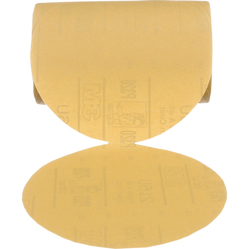 Disque dor&eacute; en rouleau Stikit, 6" dia., Grain P320, Oxyde d'aluminium Fastek