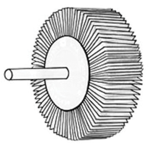 Meule &agrave; lamelles Micro-Mini Grind-O-Flex, Oxyde d'aluminium, Grain 120, 3/4" x 3/16" x 1/8" Fastek