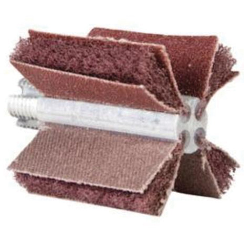 Interleaf Flap B-405 Bore Polisher, Aluminum Oxide, 80 Grit, 1-3/4" x 1-1/2" x Fastek