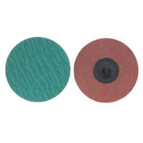 Quick-Change Discs, 3" Dia., 36 Grit, Zirconia Alumina Fastek