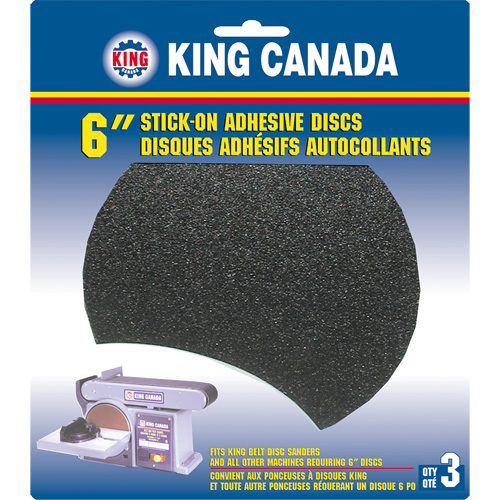 Wood Sanding Disc, 6" Dia., 100 Grit Fastek