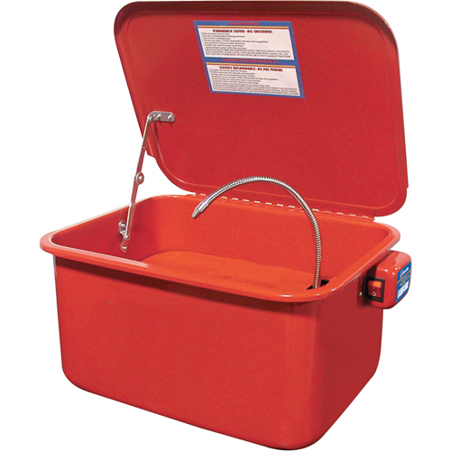 Recirculating Parts Washers, Steel, 5 gal. Fastek