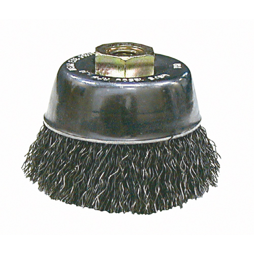 Crimped Wire Cup Brushes - High Speed Small Grinder Fastek
