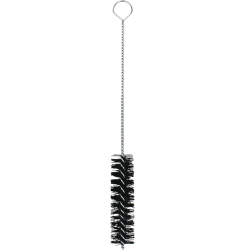 Nylon Tube Brush, 3/4" Dia. x 3" L, 8-3/4" Overall Length Fastek