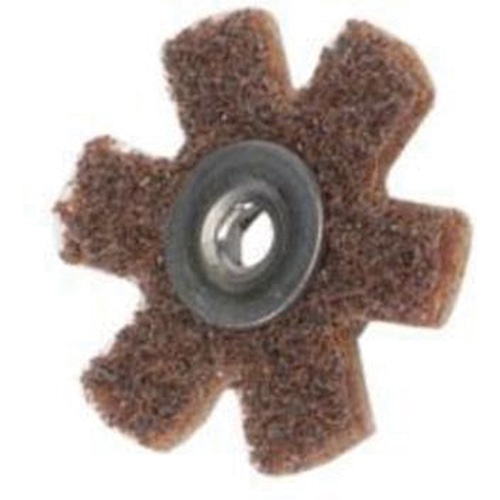Abrasotex Surface Preparation Star, 1-1/2" Dia., Coarse Grit, Aluminum Oxide Fastek