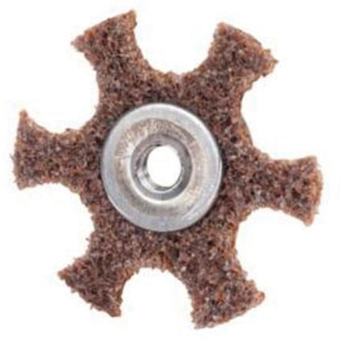 Abrasotex Surface Preparation Star, 2" Dia., Coarse Grit, Aluminum Oxide Fastek